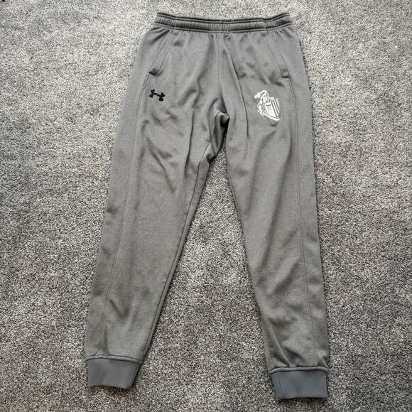 Under Armour Sweatpants Mens Large Athletic Joggers 1847 Knight Drawstring Pants - Picture 1 of 14